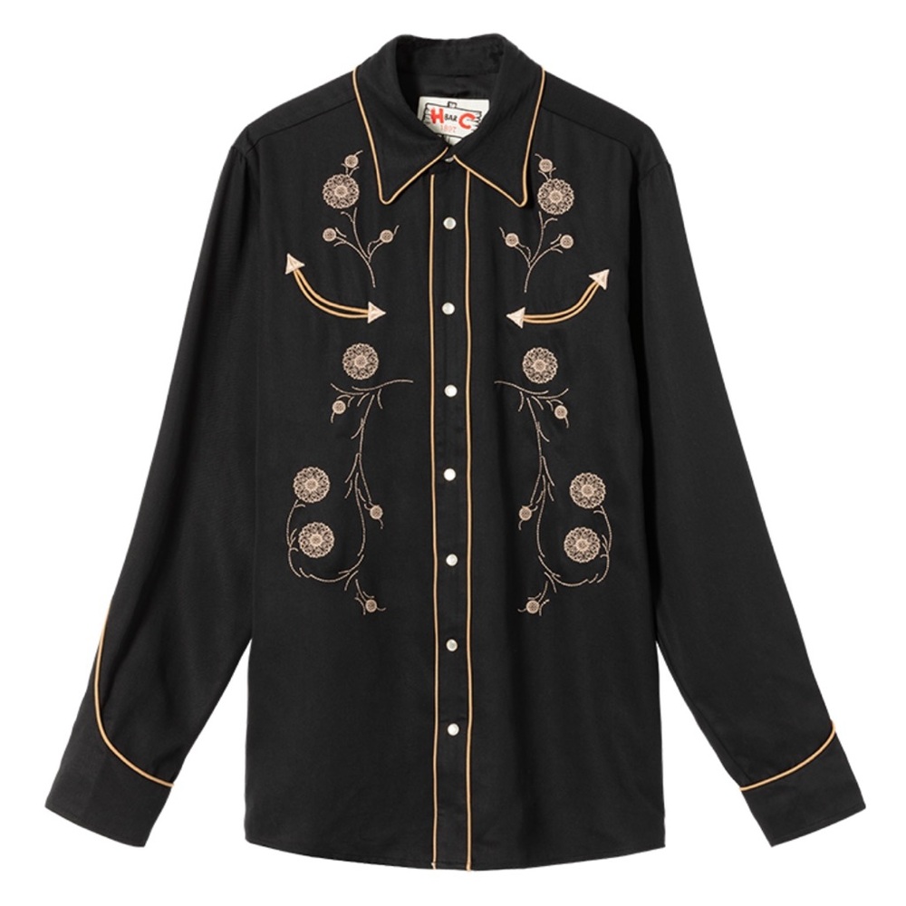 Men’s HBAR-C + Gibson Guitars Western shirt size XL